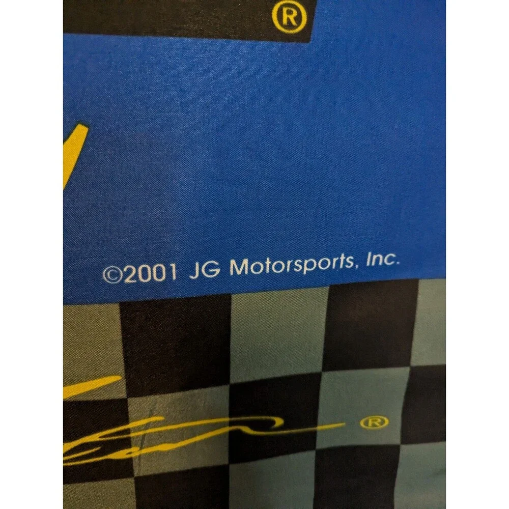 2001 JEFF GORDON Hendrick Motorsports #24 Nascar Nylon Flag Banner 42x 28